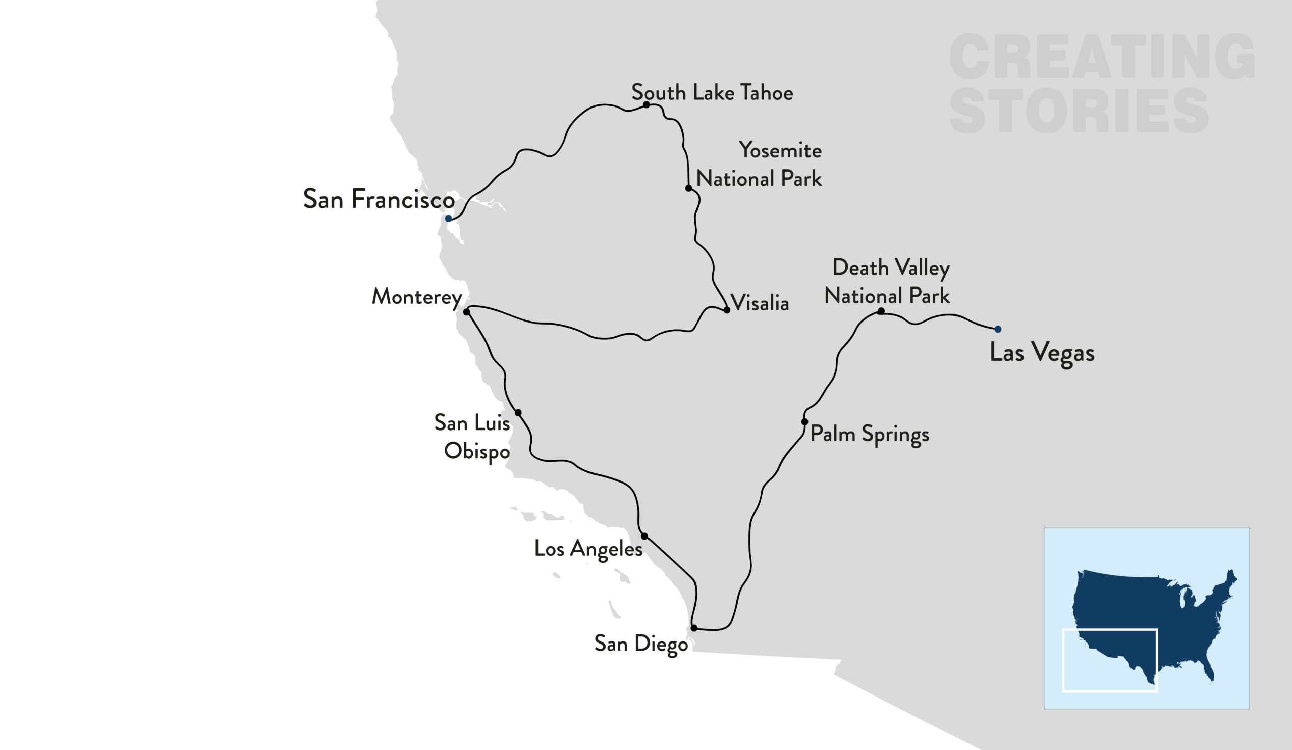 Amerika - Rondreis California