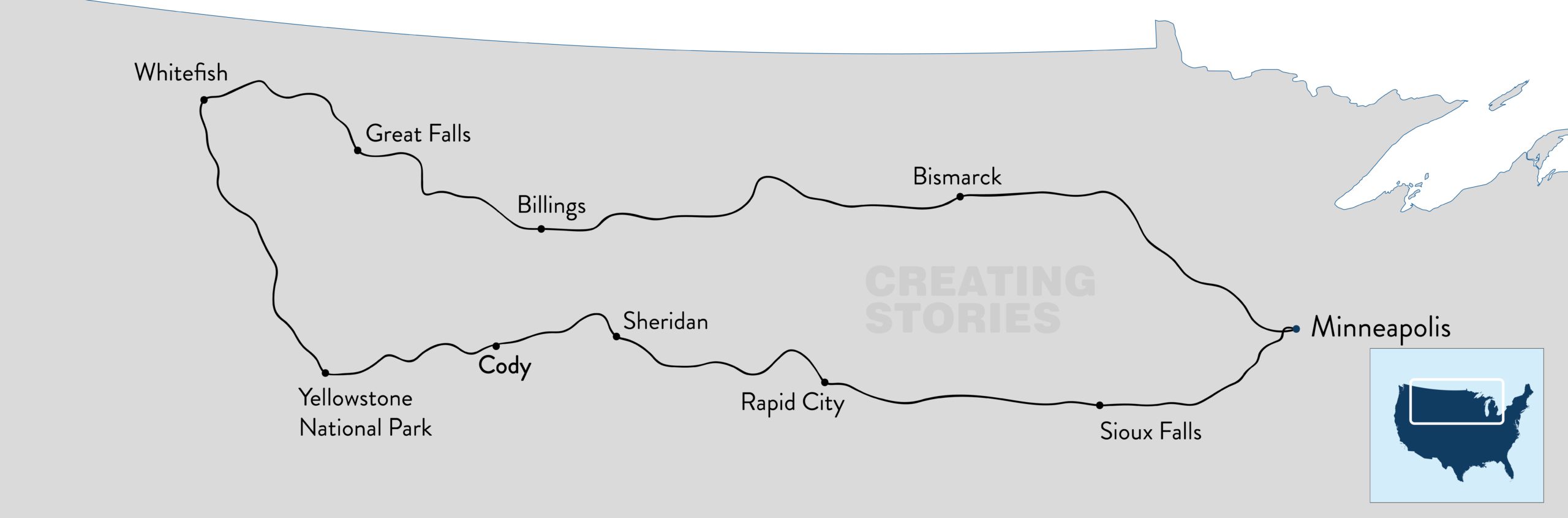 Amerika - Rondreis Minneapolis, Yellowstone & The Rockies