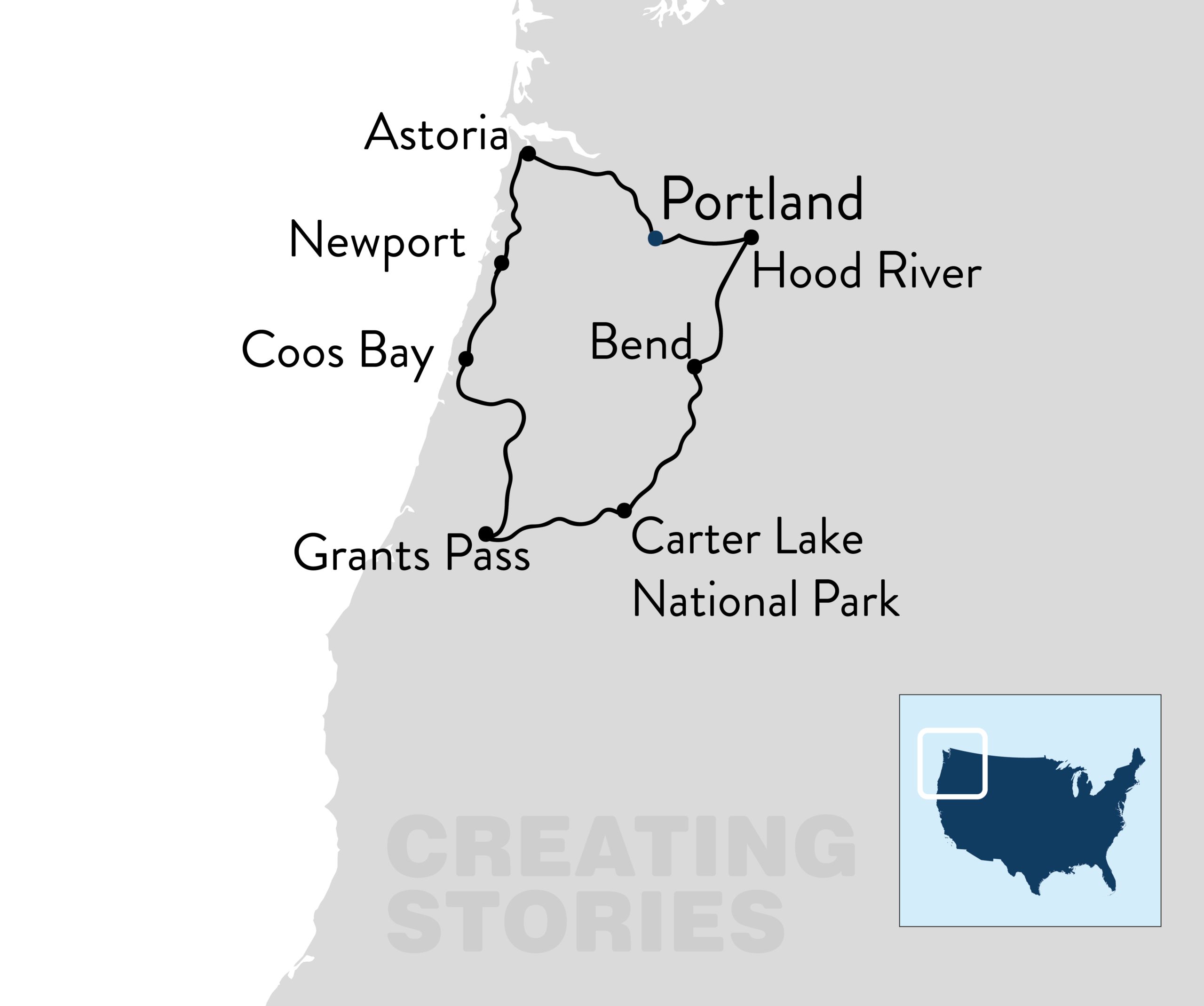Amerika - Rondreis Oregon