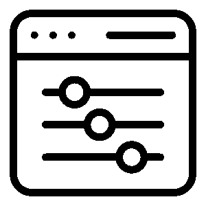 maatwerk /customization icoon icon